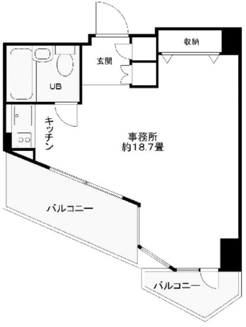 池袋シティハイツ901 間取り図