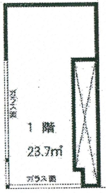 赤坂福富ビル1F 間取り図