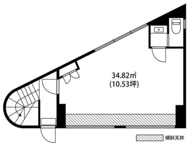 ニュー北栄ビル3F 間取り図