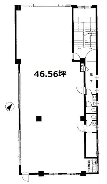 小島ビル2F 間取り図