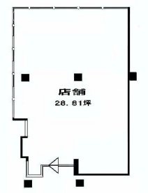 ニューアイランド東北沢ビル201 間取り図