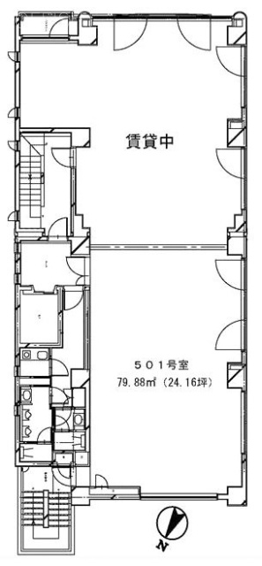 ニューライフビル501 間取り図