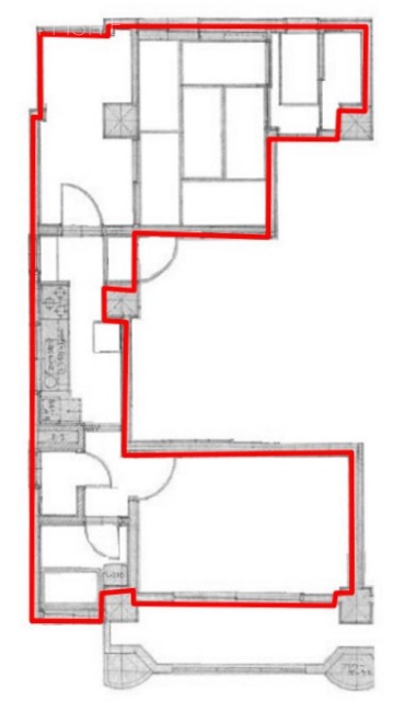 コスタレイ高田馬場201 間取り図