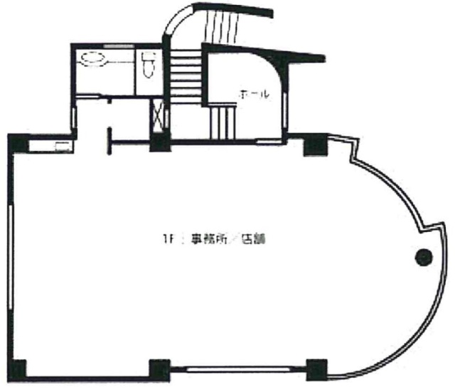 ソレイユ所沢ビル1F 間取り図