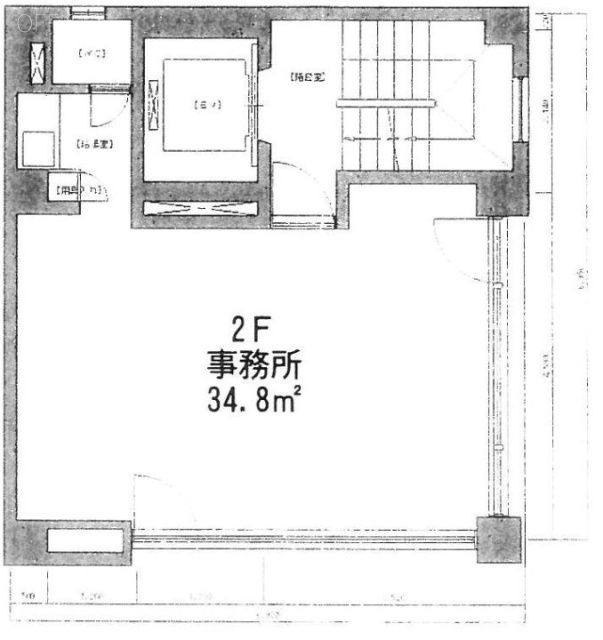 多七ビル2F 間取り図