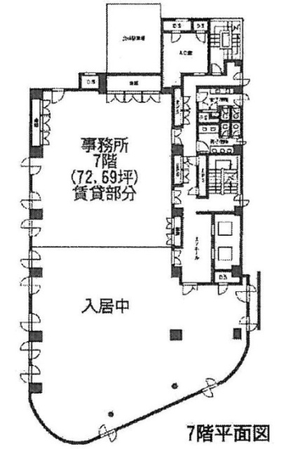 荒井ビル7F 間取り図