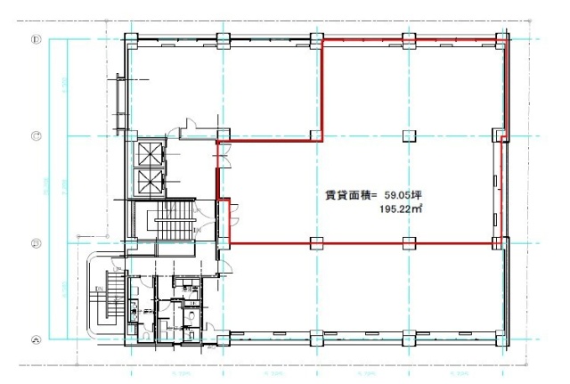 物産ビル2F 間取り図
