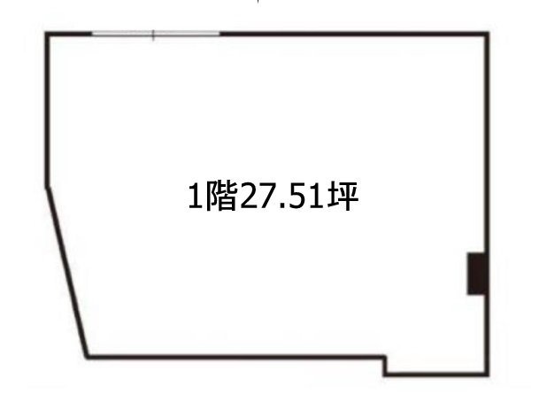 鈴木ビル1F 間取り図