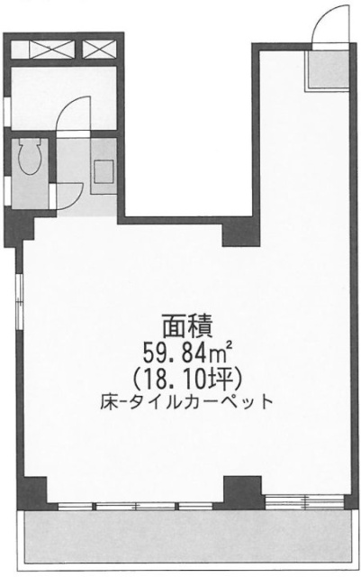 三田ハイツ903 間取り図