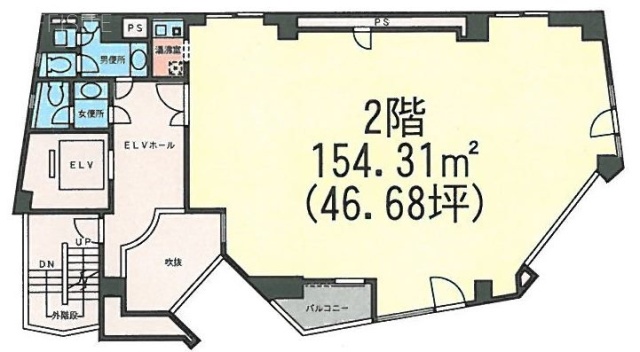 第8センタープラザ2F 間取り図