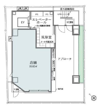 SYLA BASHAMICHI1F 間取り図
