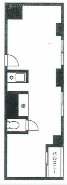 高田馬場ビル801 間取り図