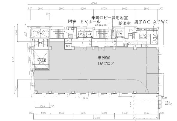 八重洲龍名館ビル2F 間取り図