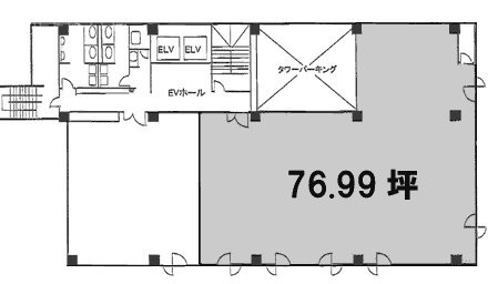 新横浜第一ビル4F 間取り図