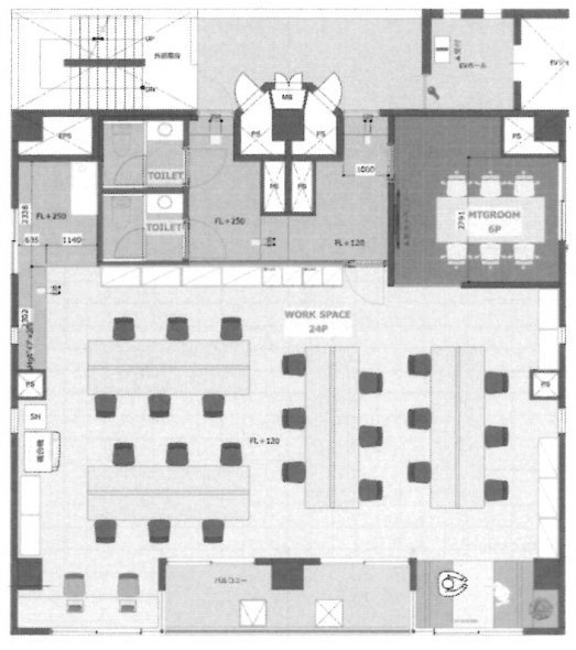 U base浅草橋6F 間取り図