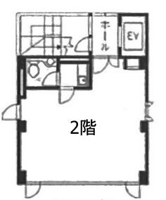 E.T.S.21西新宿ビル2F 間取り図