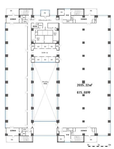 リバーサイド隅田5F 間取り図