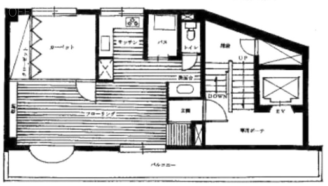 升本ビル5F 間取り図