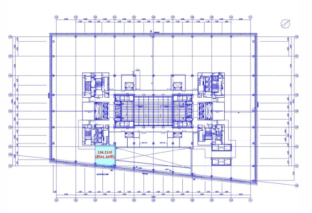 GINZA SIX8F 間取り図