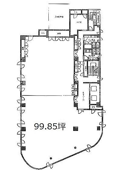 荒井ビルB 間取り図