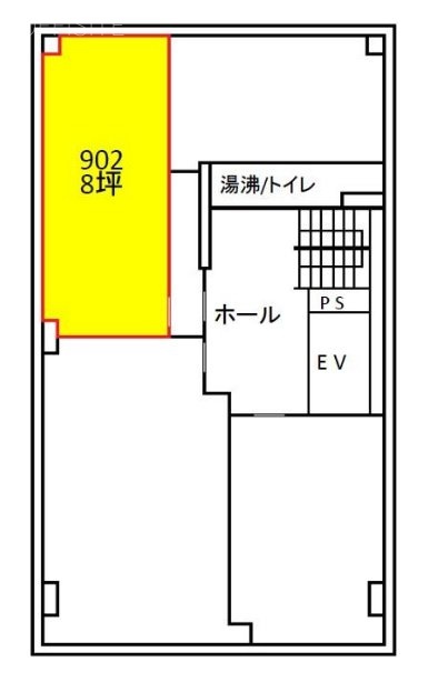 曽根ビル902 間取り図