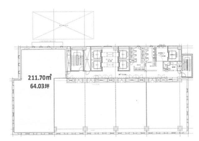 あいおいニッセイ同和損保仙台ビル12F 間取り図