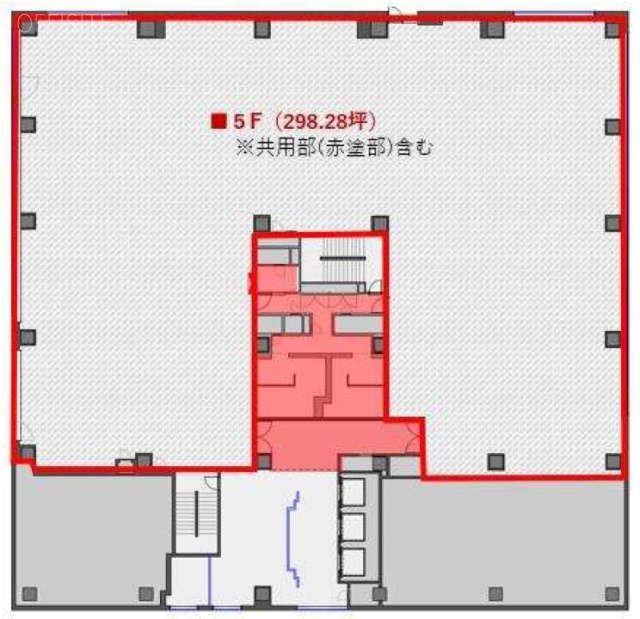 サウス・コア5F 間取り図