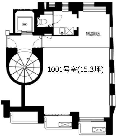 第2スカイビル1001 間取り図