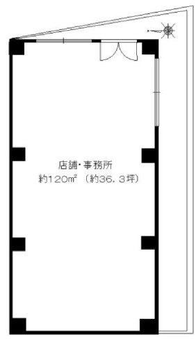 吉野ハイツ1F 間取り図