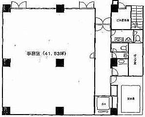 藤野ビル1F 間取り図