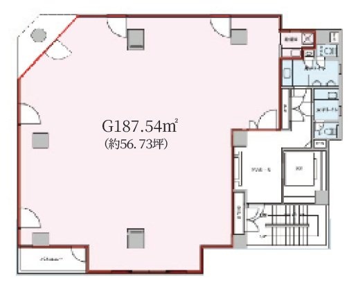 ザ・パークレックス新川3F 間取り図