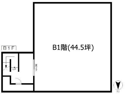 ラブリーⅡB1F 間取り図