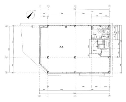 北参道ウイングビル3F 間取り図