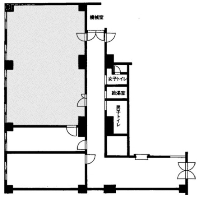 春日ビューハイツビル1F 間取り図