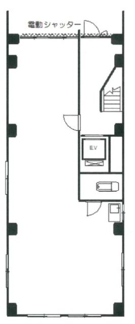 YKビル1F 間取り図