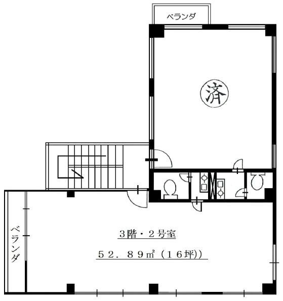 武居ビル2 間取り図