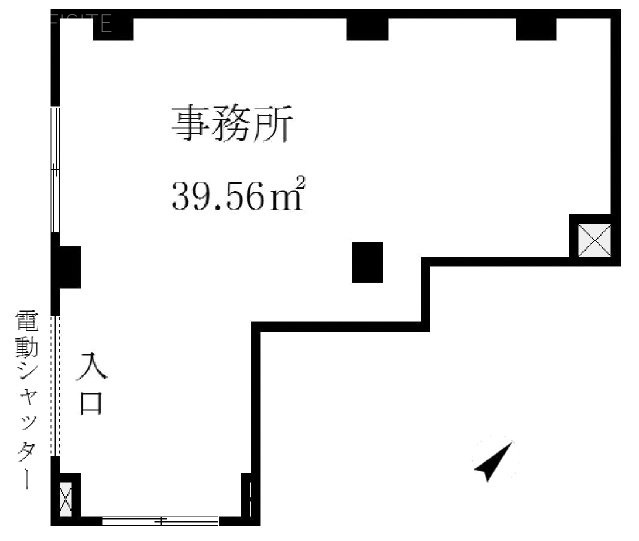 メアグランツ1F 間取り図