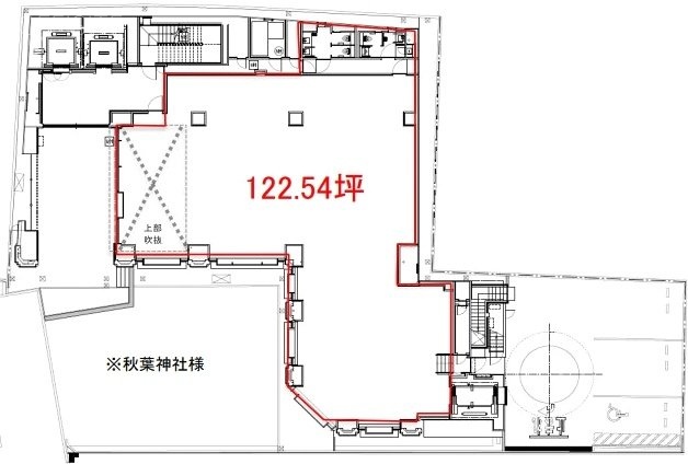 AOKI表参道ビル1F 間取り図