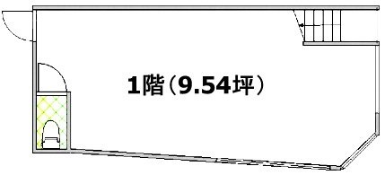 M&K鷹番1F 間取り図