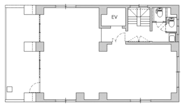 LC Iwamotochoビル7F 間取り図