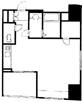 VORT銀座residence205 間取り図