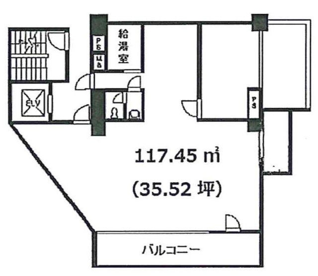 ハイマート神泉2F 間取り図