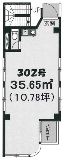 レジデンスNSビル302 間取り図