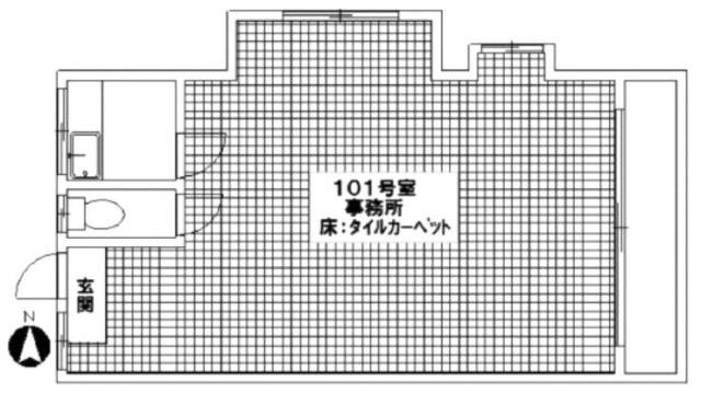 いすずマンション101 間取り図