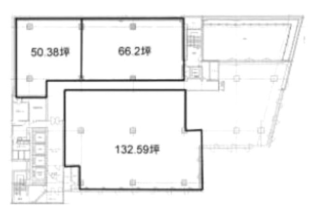 山万ビル4F 間取り図