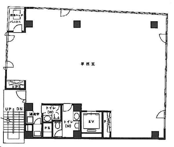 新宿KSビル9F 間取り図