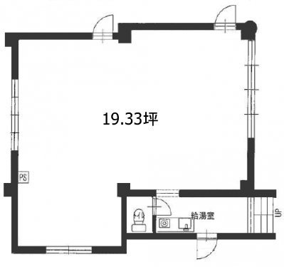 細木ビル1F 間取り図