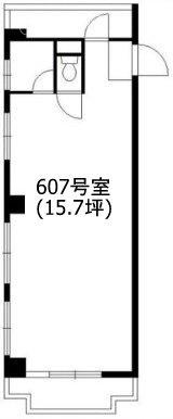 光雲閣607 間取り図