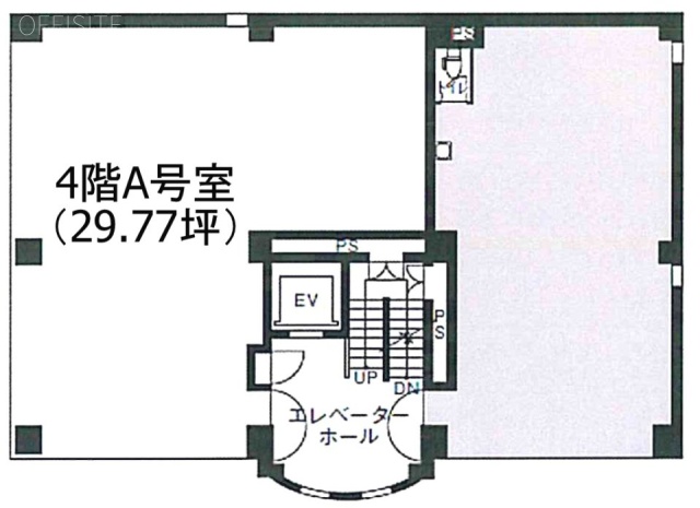 稲毛海岸ニイクラビルA 間取り図