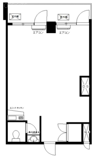 レオ新宿ビル903 間取り図